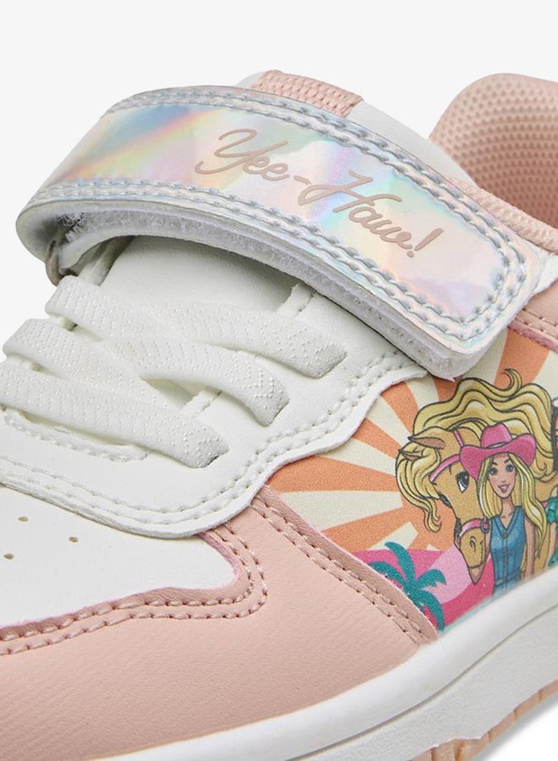 Barbie Girls Hook And Loop Ankle Sneakers - Image 4